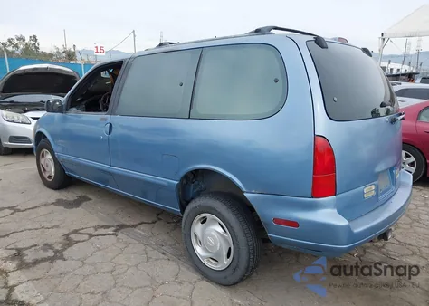 1993 Nissan Quest Gxe/Xe z USA, uszkodzony, nr VIN 4N2DN11W8PD806924